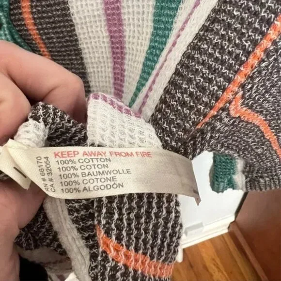 Free People Multicolor Striped Button Down Shirt - Picture 7 of 8